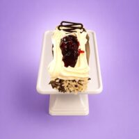 Black Forest Slice from Cake Palace Sheffield.