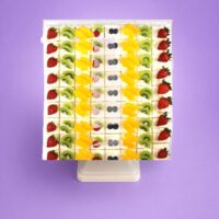 Fresh Fruit Celebration Sheet Cake Sheffield | Mixed Fruit Party Cake