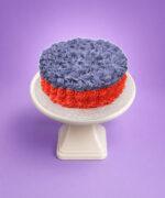 Lavender Coral Rosette Delight from Cake Palace Sheffield.